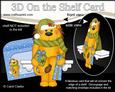 3D on the Shelf Card Kit - Christmas Lloyd Lion