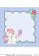 8 x 8 Christmas Snowball Sam's Presents Insert