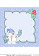 8 x 8 Christmas Snowball Sam's Presents Insert