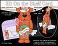 3D on the Shelf Card Kit - Little Christmas Rusty Dog