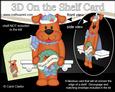 3D on the Shelf Card Kit - Little Christmas Rusty Dog