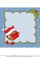 8 x 8 Christmas Bobbin Robin's Snowball Insert