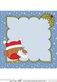 8 x 8 Christmas Bobbin Robin's Letter for Santa Insert