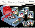 3D Christmas Pip Penguin Top Drawer Cards Bumper Kit