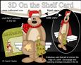 3D on the Shelf Card Kit - Little Christmas Kangaroo