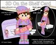 3D on the Shelf Card Kit - Little Christmas Elf's Cracker