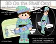 3D on the Shelf Card Kit - Little Christmas Elf's Cracker