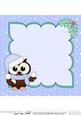 8 x 8 Christmas Little Hoot Owl's Snowball Insert