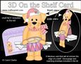 3D on the Shelf Card Kit - Christmas Little Dog Sunny