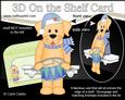 3D on the Shelf Card Kit - Christmas Little Dog Sunny