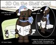 3D on the Shelf Card Kit - Christmas Little Dog Chip