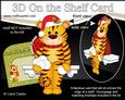 3D on the Shelf Card Kit - Little Christmas Tinker the Tiger