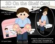 3D on the Shelf Card Kit - Ben New Daddy of Baby Twins