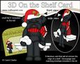 3D on the Shelf Card Kit - Little Christmas Shih Tzu Dog