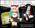 3D on the Shelf Card Kit - Christmas Jumper Old Lady