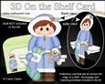 3D on the Shelf Card Kit - Little Christmas Eskimo Boy