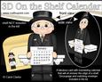 3D on the Shelf Everlasting Calendar Kit - Old Man Dudley