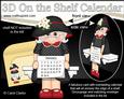 3D on the Shelf Everlasting Calendar Kit - Old Lady Rhona