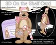 3D on the Shelf Card Kit - Little Christmas Kangaroo