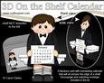 3D on the Shelf Everlasting Calendar Kit - Scotsman Blair