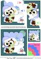 Christmas Little Hoot Owl's Tree Shell Edged Stacker