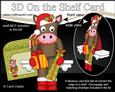 3D on the Shelf Card Kit - Little Christmas Gigi Horse