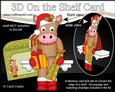 3D on the Shelf Card Kit - Little Christmas Gigi Horse