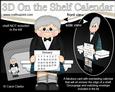 3D on the Shelf Everlasting Calendar Kit - Scotsman Doug