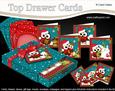 3D Christmas Little Hoot Owls Top Drawer Cards Bumper Kit