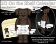 3D on the Shelf Everlasting Calendar Kit - Labrador Dog