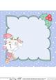 8 x 8 Christmas Snowball Sam Santa Letter Insert