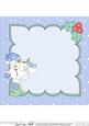 8 x 8 Christmas Snowball Sam Santa Letter Insert