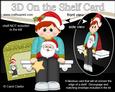 3D on the Shelf Card Kit - Little Christmas Jumper Boy
