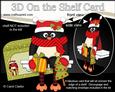 3D on the Shelf Card Kit - Little Christmas Pip Penguin
