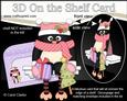 3D on the Shelf Card Kit - Little Christmas Pip Penguin