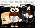 3D on the Shelf Everlasting Calendar Kit - Little Hoot Owl