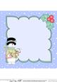 8 x 8 Christmas Ssnowman Rio's Heart Insert