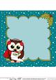 8 x 8 Christmas Little Hoot Owl's Letter Insert