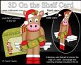 3D on the Shelf Card Kit - Little Christmas Gigi Horse