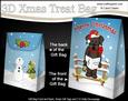 3D Little Christmas Chocolate Labrador Gift Bag Mini Kit