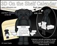 3D on the Shelf Everlasting Calendar Kit - Shih Tsu Dog