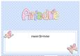 Large Dl Birthday Ariadne Butterflies Insert
