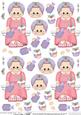 Christmas Beddy Ready Mrs Claus 3D Decoupage Sheet