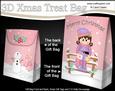 3D Little Christmas Elf Gift Bag Mini Kit
