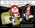 3D on the Shelf Card Kit - Little Christmas Billy Bull