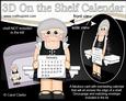 3D on the Shelf Everlasting Calendar Kit - Scottish Lady