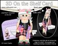 3D on the Shelf Card Kit - Christmas Scottish Old Lady