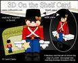 3D on the Shelf Card Kit - Little Christmas Toy Soldier