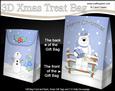3D Little Christmas Ben Polar Bear Gift Bag Mini Kit