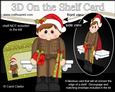 3D on the Shelf Card Kit - Little Christmas Army Soldier